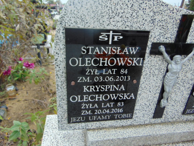 Stanisław Olechowski 1929 Koprzywnica - Grobonet - Wyszukiwarka osób pochowanych