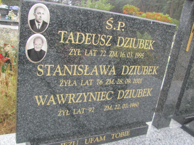 Stanisława Dziubek Koprzywnica - Grobonet - Wyszukiwarka osób pochowanych