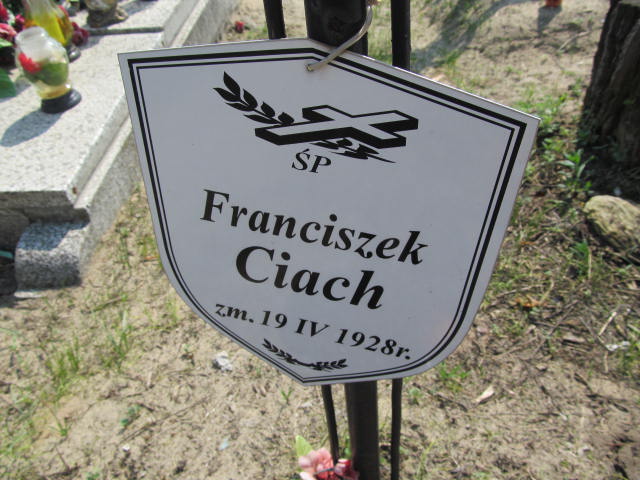 Franciszek Ciach Koprzywnica - Grobonet - Wyszukiwarka osób pochowanych