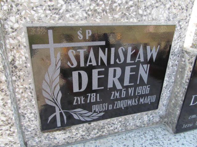 Stanisław Dereń Koprzywnica - Grobonet - Wyszukiwarka osób pochowanych