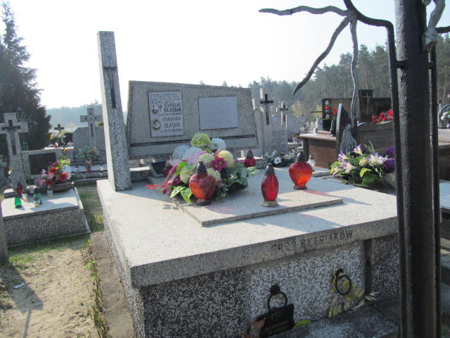 Grób Franciszka Błasiak