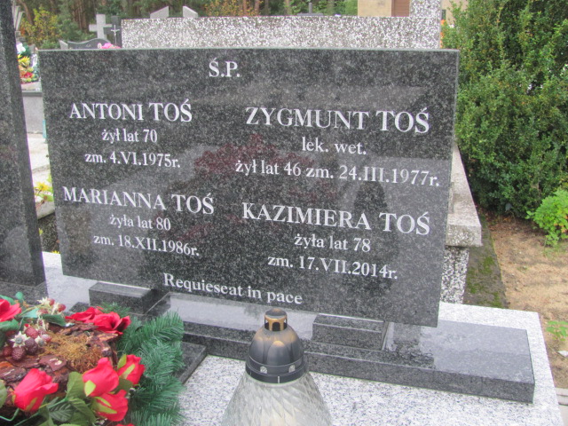 Marianna Toś Koprzywnica - Grobonet - Wyszukiwarka osób pochowanych